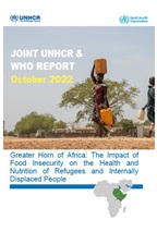 Horn of Africa - UNHCR and WHO joint report October 2022 cover